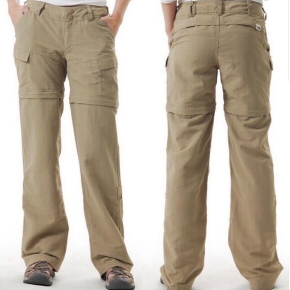 The North Face Cargo Hiking Paramount Peak Convertible Pants Women's Size 10 - Picture 2 of 16
